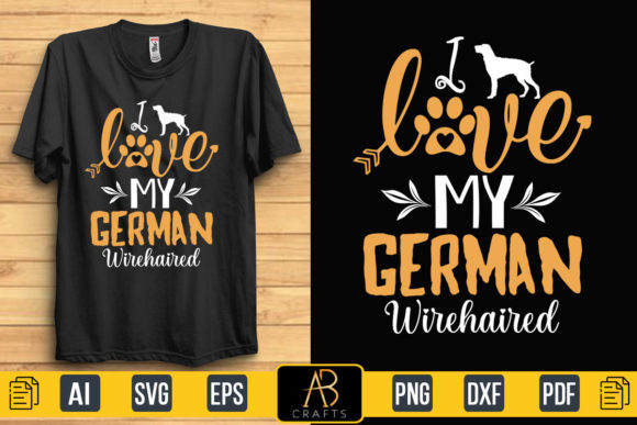 I Love My German Shorthaired Quote Design Review