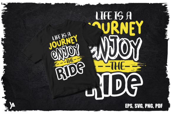 Life is a Race Typography Quote Shirt Review