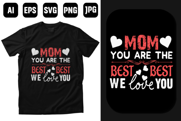 Mom You Are Best – A Heartfelt Embroidery Design for Real Projects
