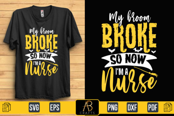 My Broom Broke So Now I’m a Nurse Quote: A Typography Embroidery Review